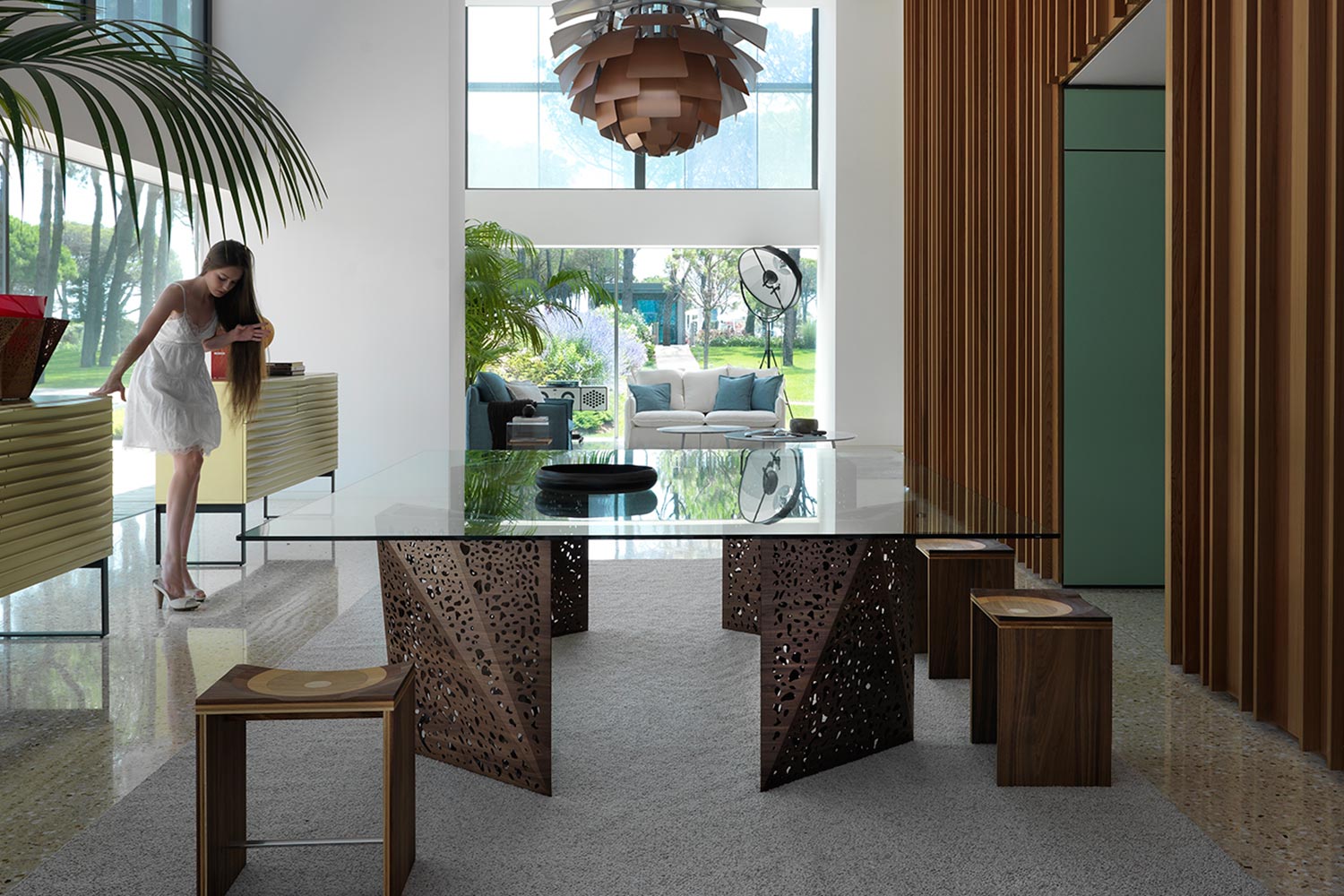 Riddled 2 XL Dining Table