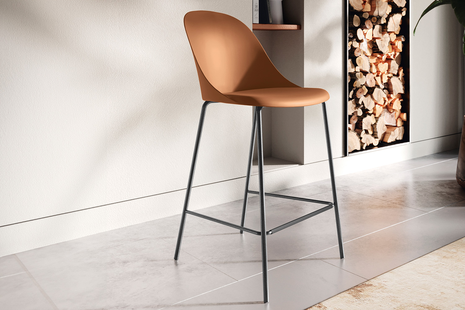 Sam Upholstered Bar Stool
