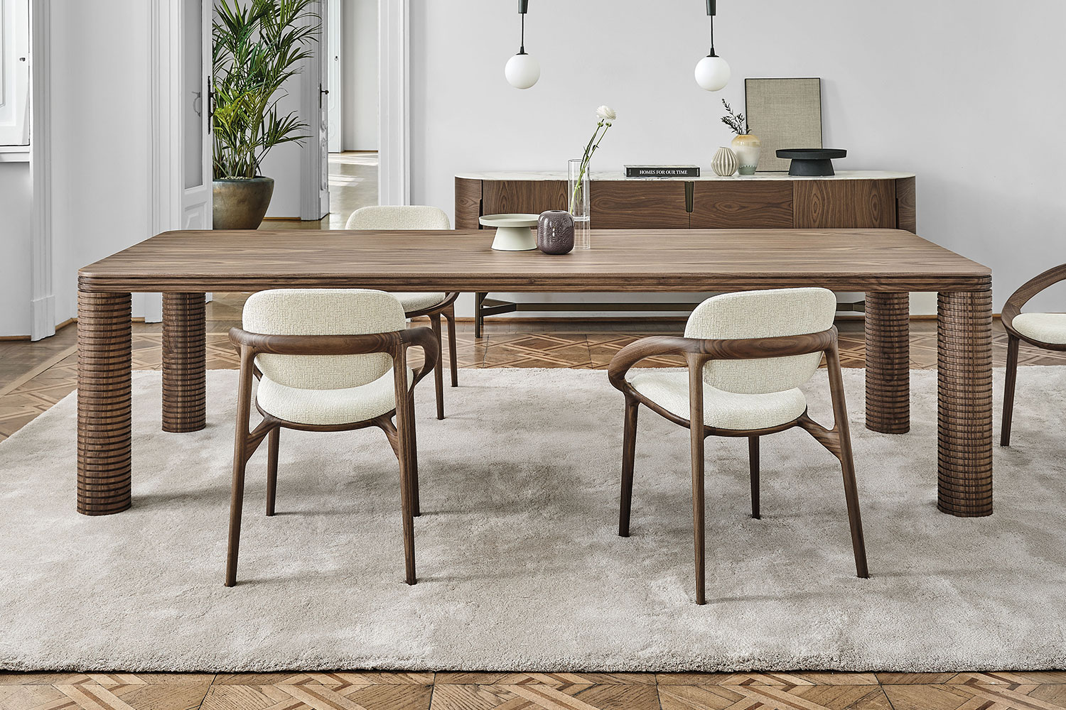Sansiro Wood Dining Table