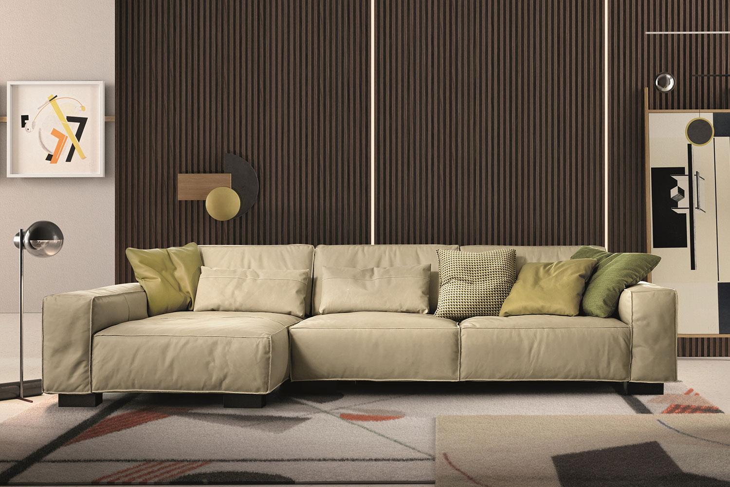 Soho Sectional Sofa with Chaise