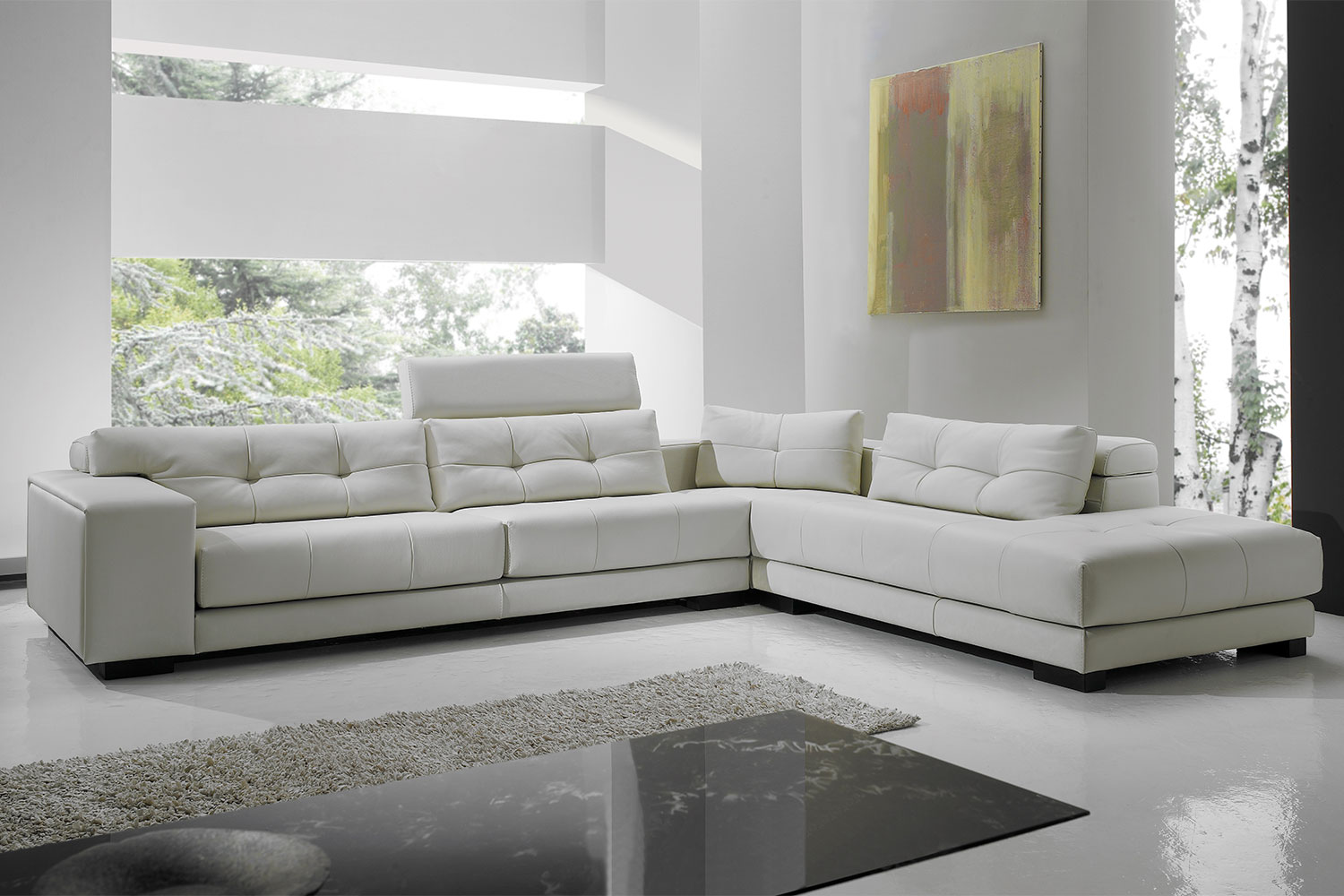 Soleado Corner Sectional Sofa with Peninsula