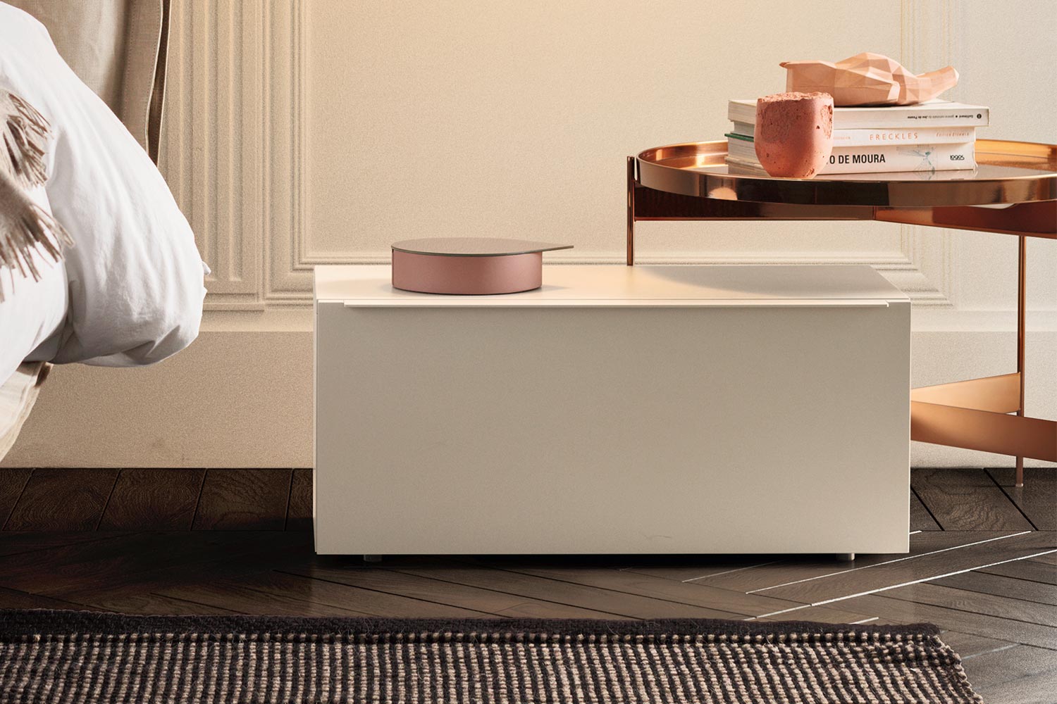 Spazio 1-Drawer Nightstand