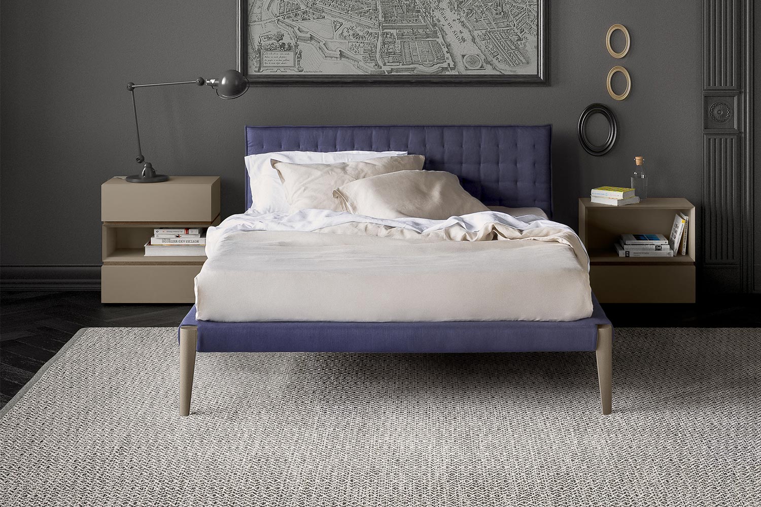 Spillo Upholstered Bed