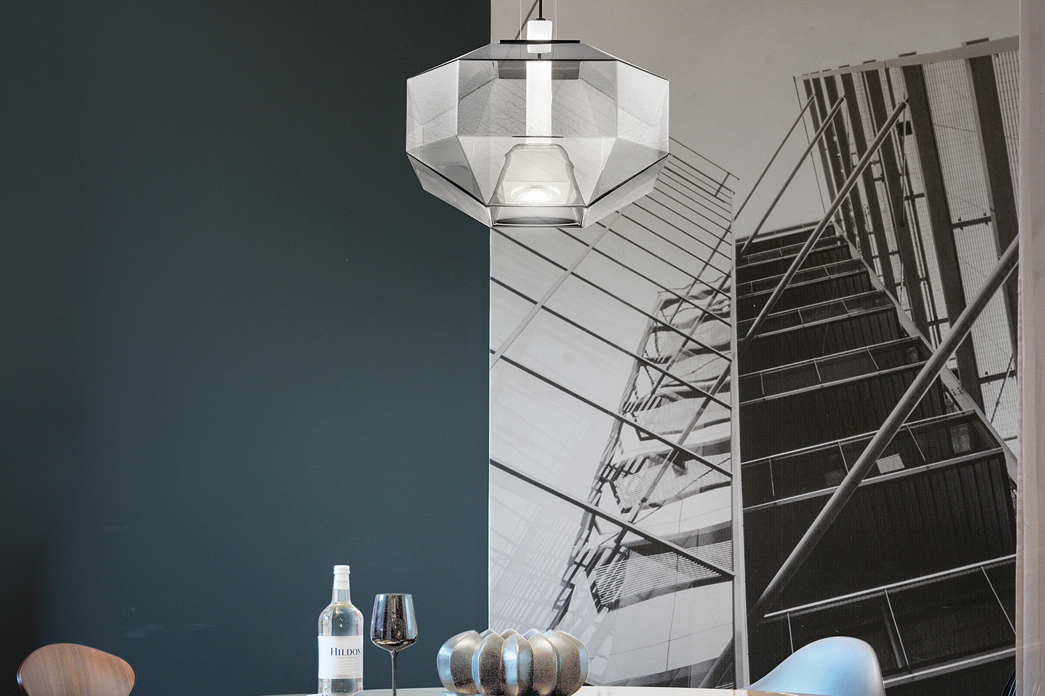 Stone Suspension Light