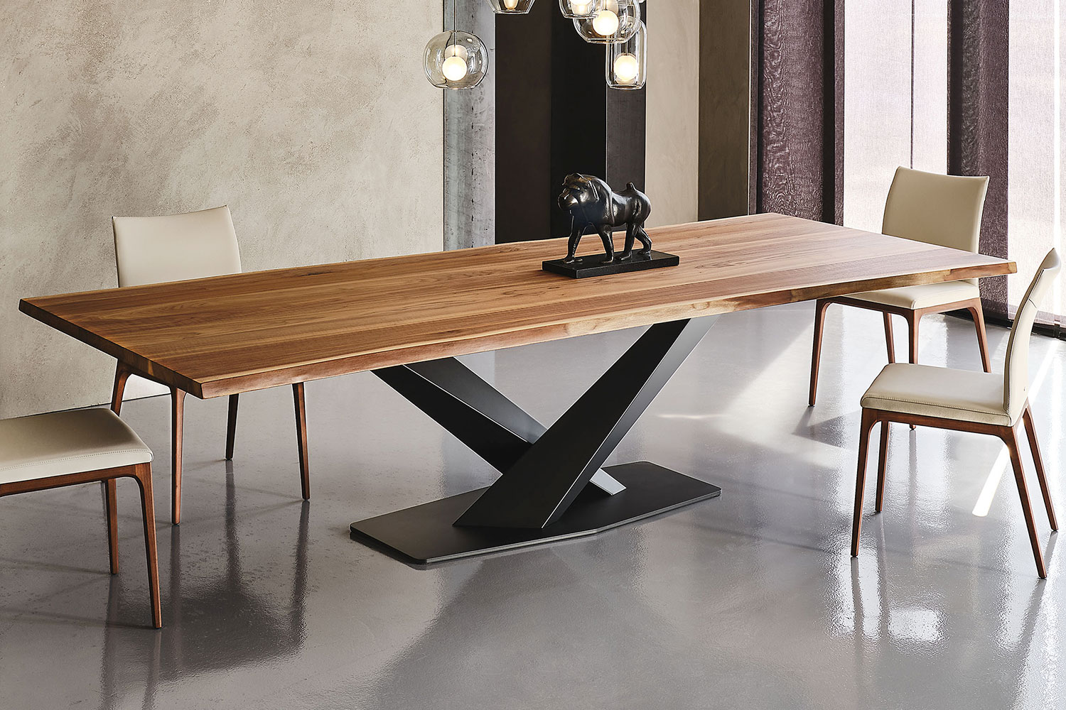 Stratos Wood Dining Table