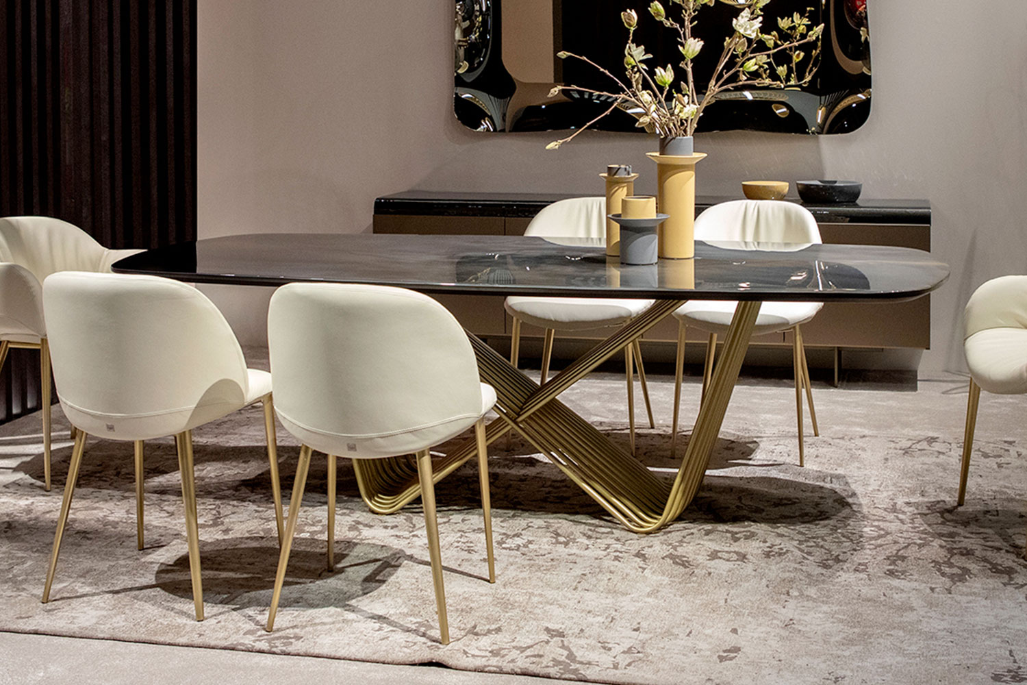 Tenso Orione Couture Dining Table