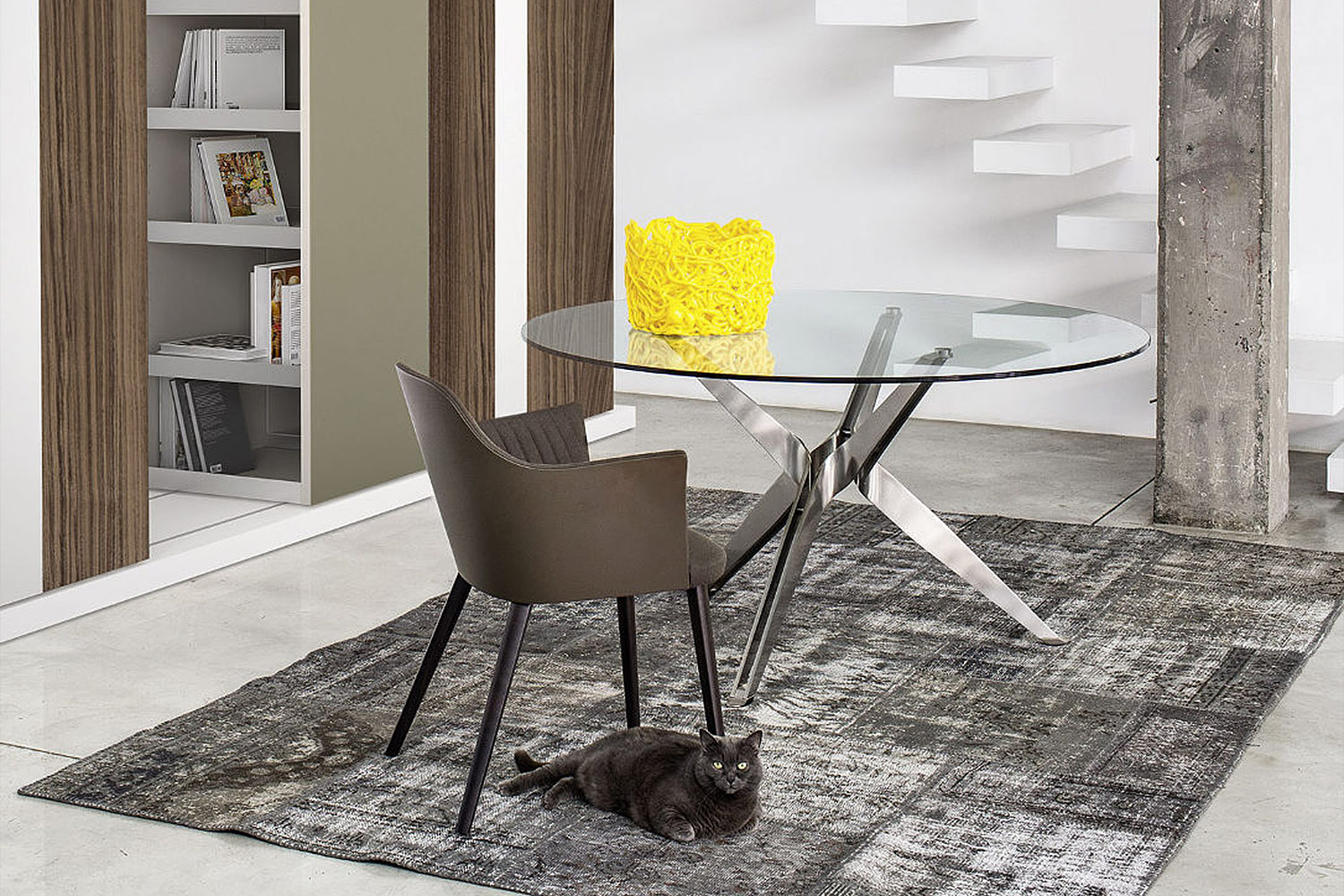 Tetris Round Dining Table