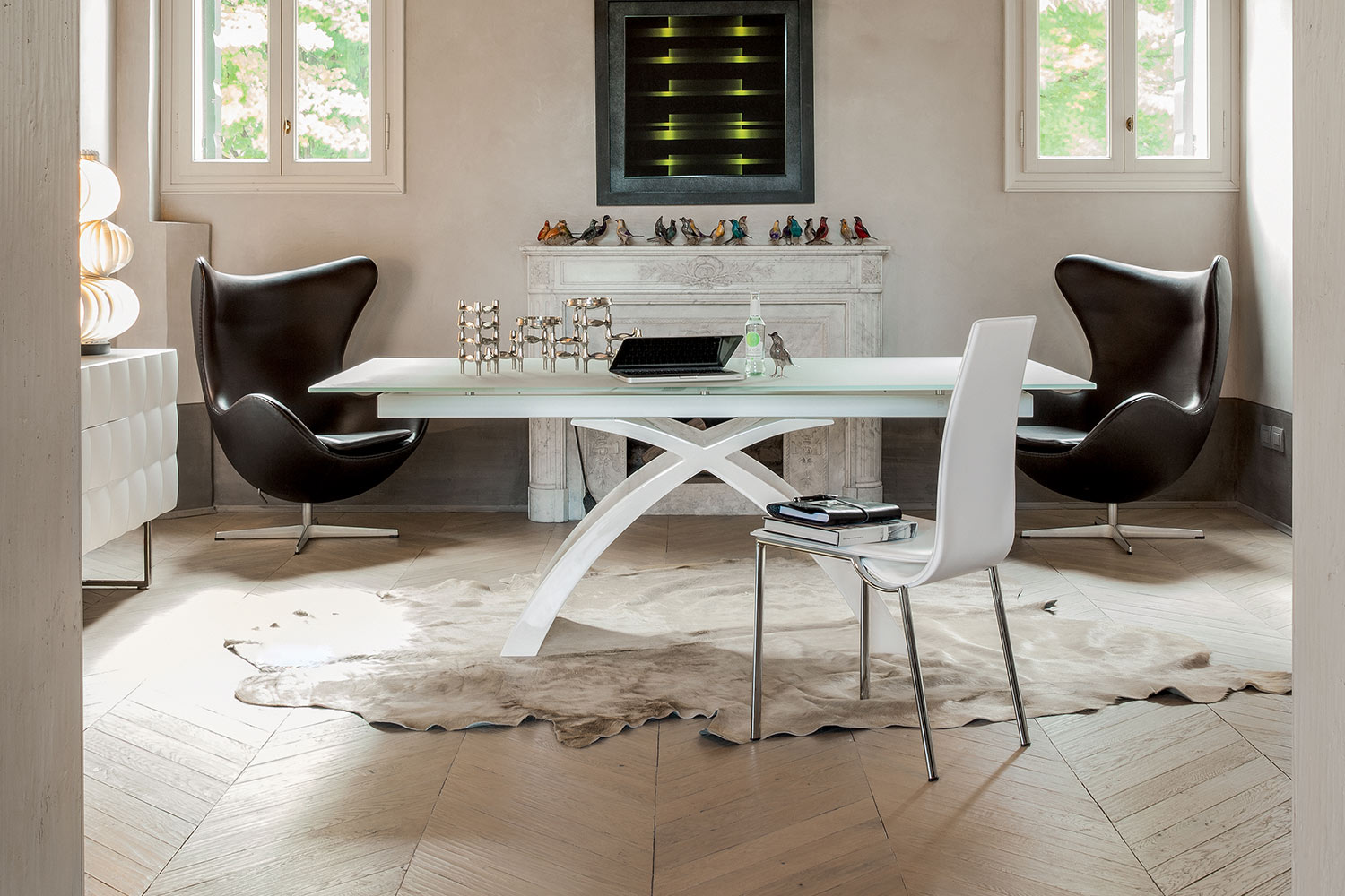 Tokyo Glass Dining Table