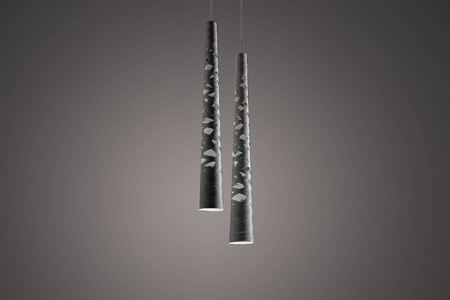 Tress Stilo Pendant Light Set of 2 Display Model