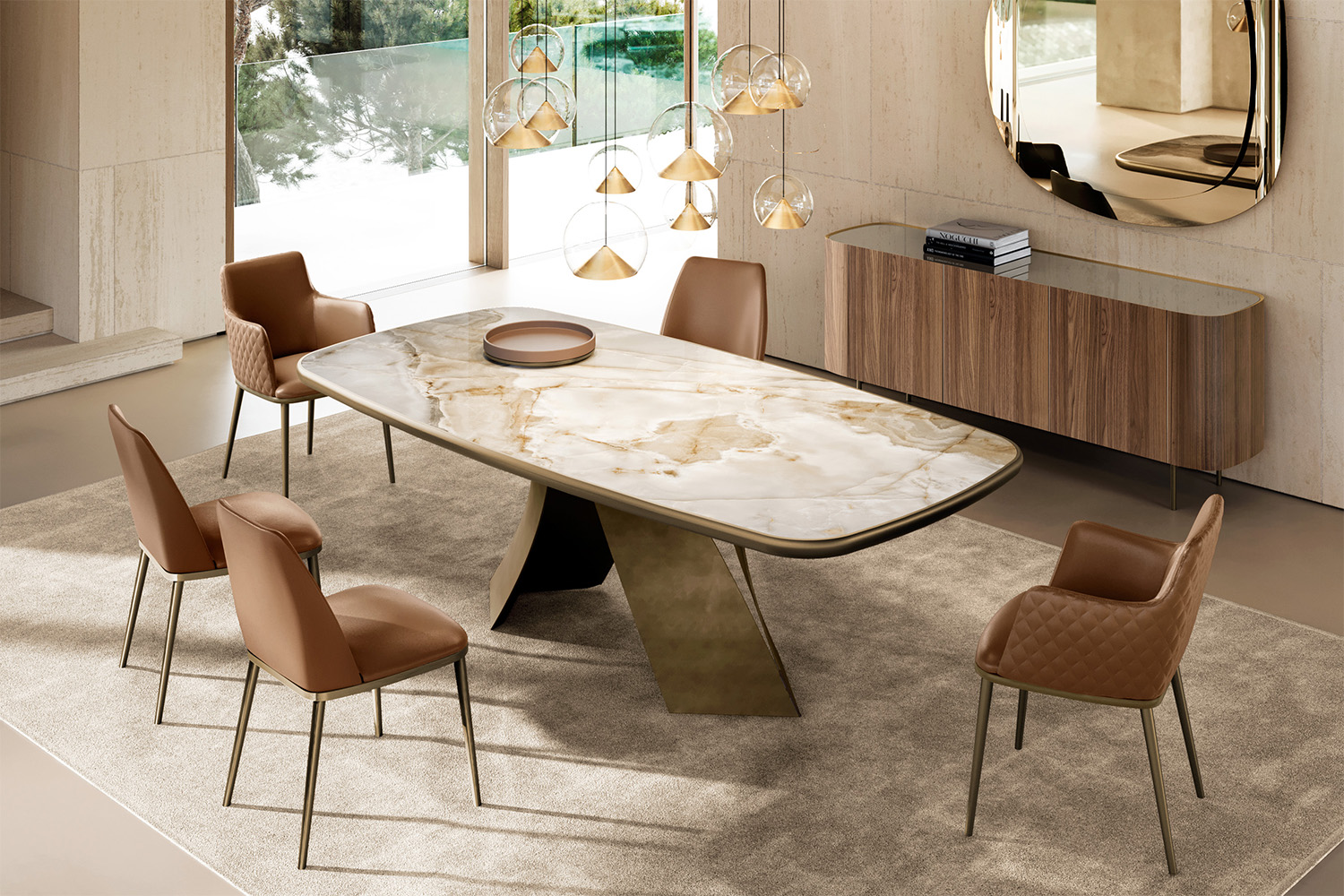 Twist King Dining Table