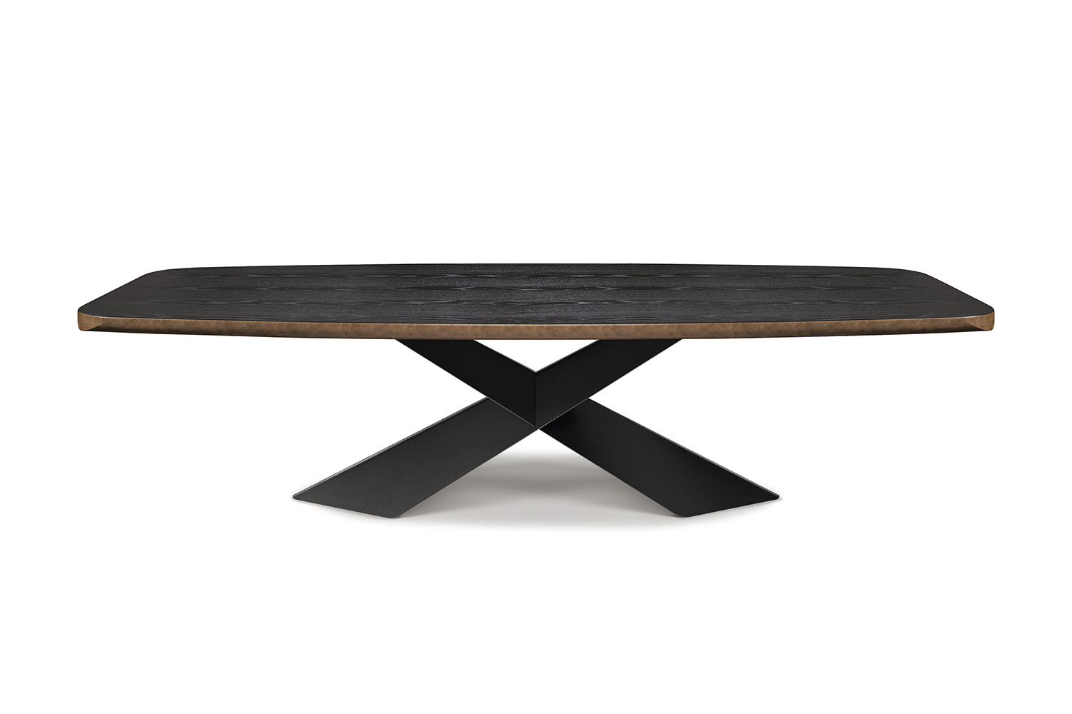 Tyron Wood Profile Dining Table