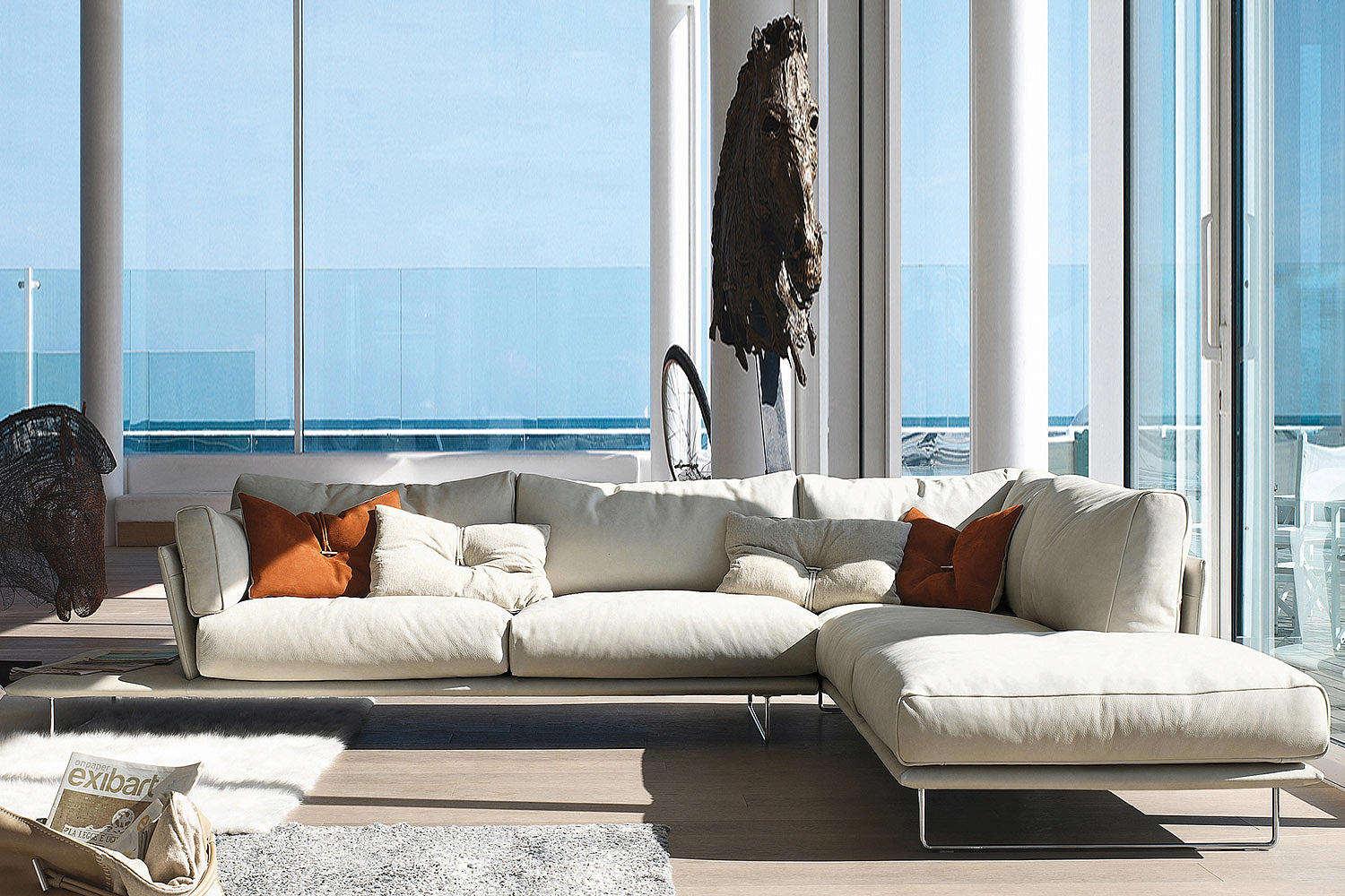 Vessel Corner Sectional Sofa with Peninsula