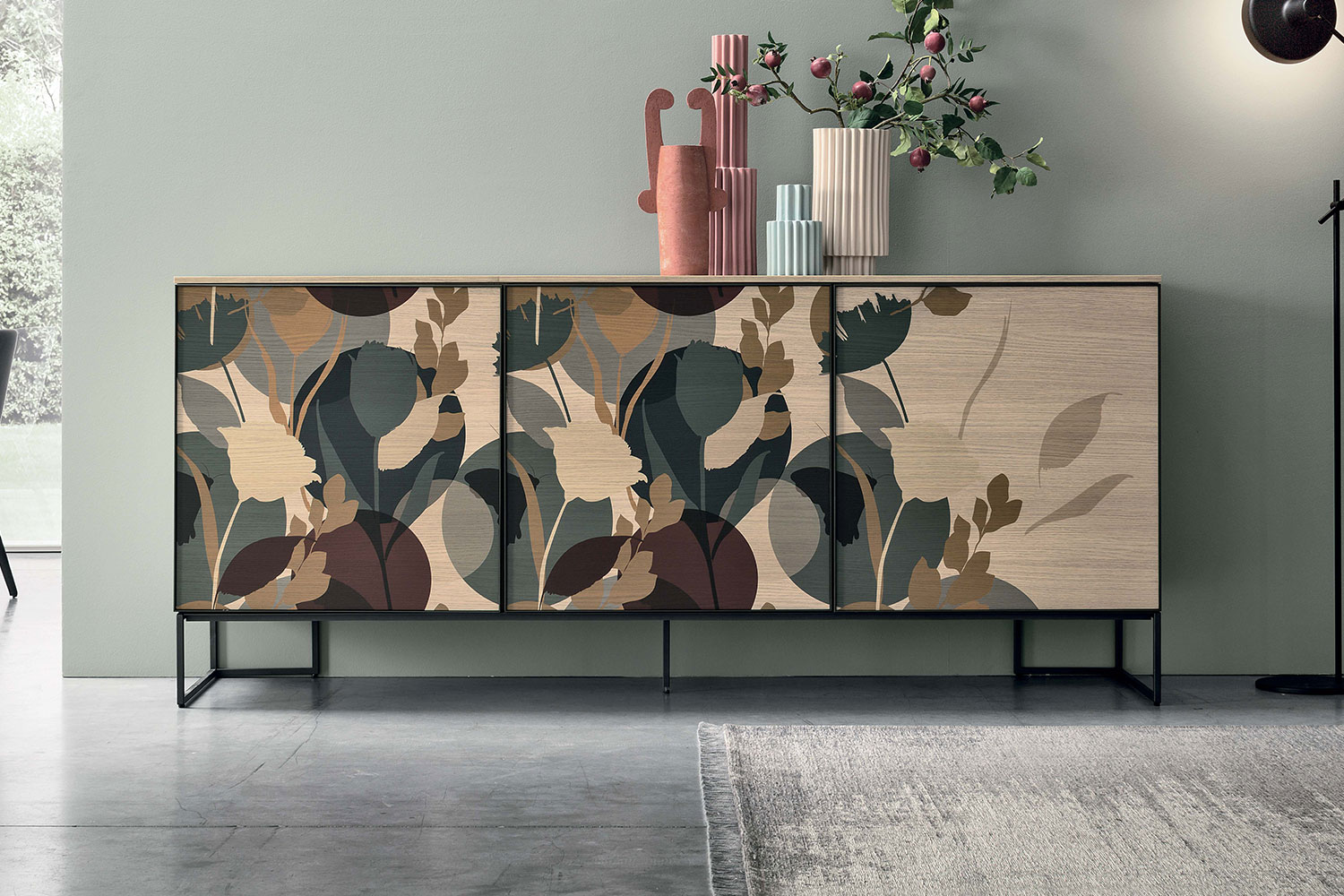 Vinci A01 Wood Sideboard