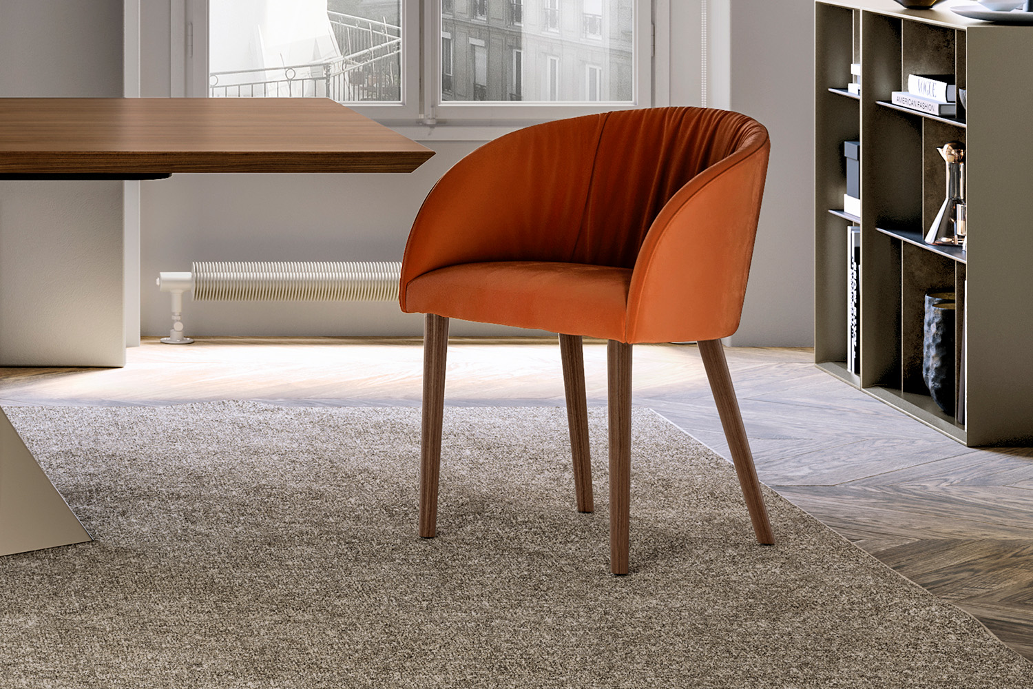 Vulcano Wood Dining Chair