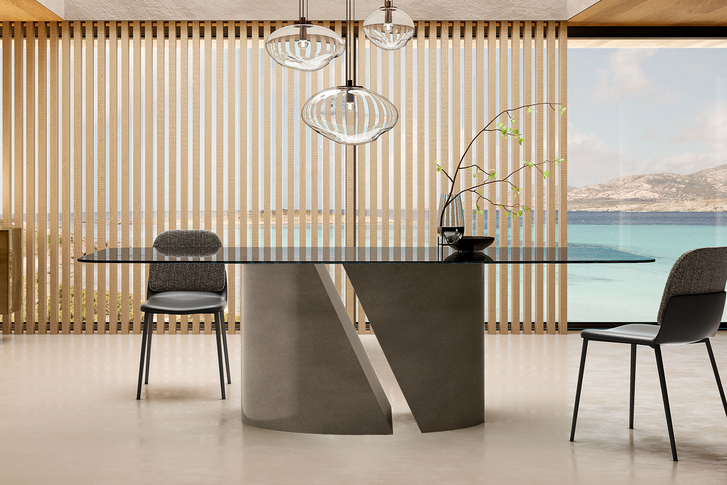 Wadi Barrel Dining Table