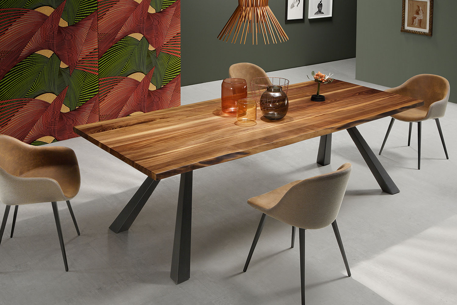 Zeus Wood Dining Table